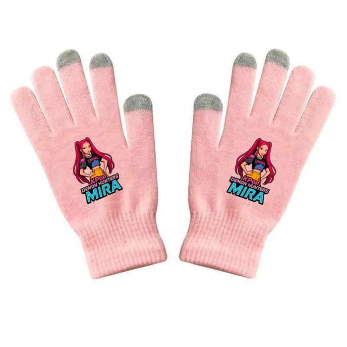 Wholesale KPOP Student gloves warm touchscreen gloves
