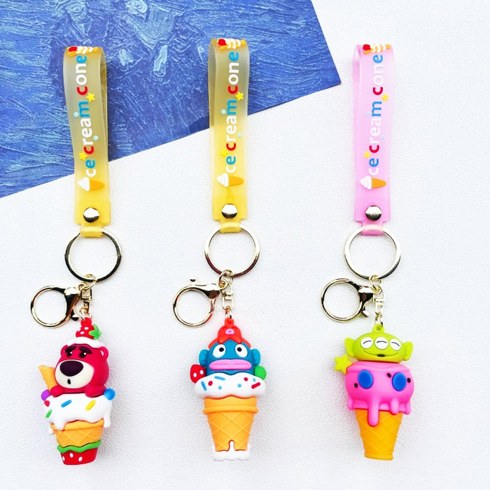 Wholesale PVC Cartoon Doll Keychain JDC-KC-WuYi019