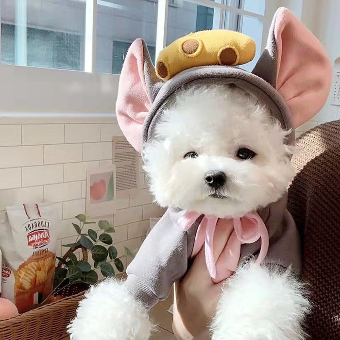 Wholesale Dog Clothes Transformed into Dog and Cat Clothes for Small and Medium-Sized Dogs Pet Supplies,   French Bulldog Cat Clothing