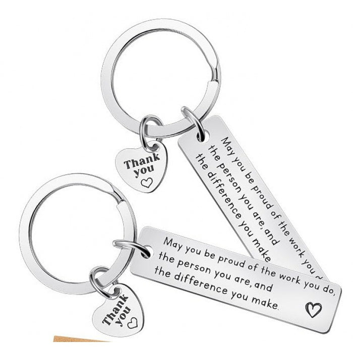 Wholesale You Are A Key Part of You Stainless Steel Keychain JDC-KC-TangMumao003