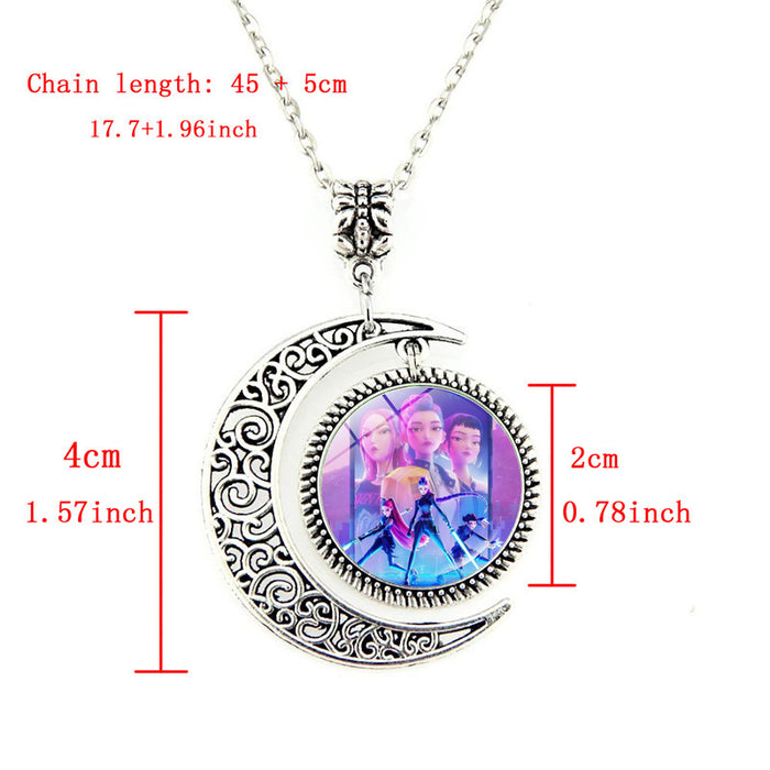 Wholesale Anime Cartoon Sweater Chain Necklace