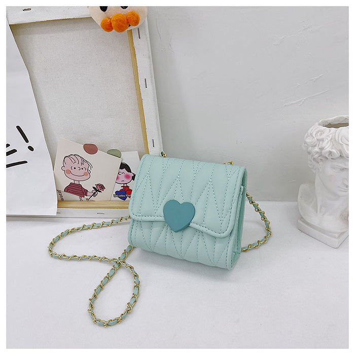 Wholesale Children's bags girls crossbody shoulder bags little girls mini chain bag parent-child coin purse