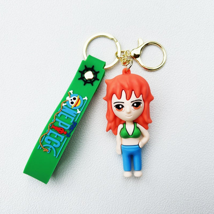 Wholesale PVC Cartoon Doll Keychain JDC-KC-WuYi217