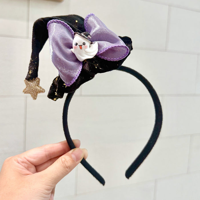 Wholesale Witch Hat Ghost Headband Hair Accessory