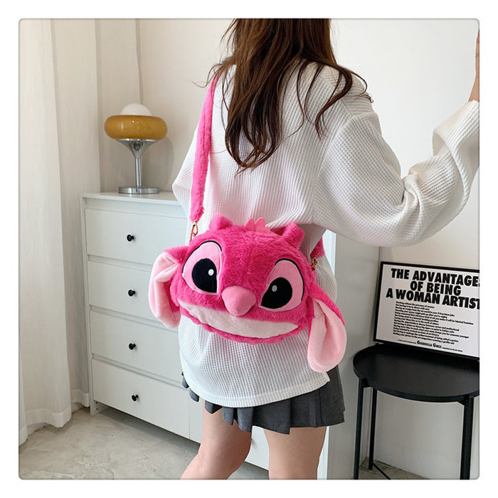 Wholesale Cartoon Women's Crossbody Bag Handbag Single Shoulder Bag Gift Machine Toys Soft Stuffed Dolls