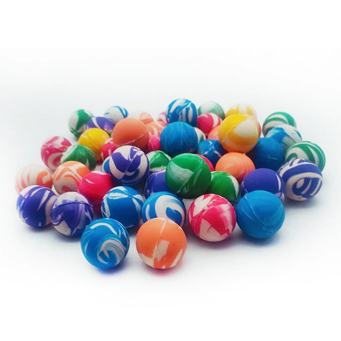 Wholesale 10pcs/ set 4. 5cm colored transparent bouncy ball toy