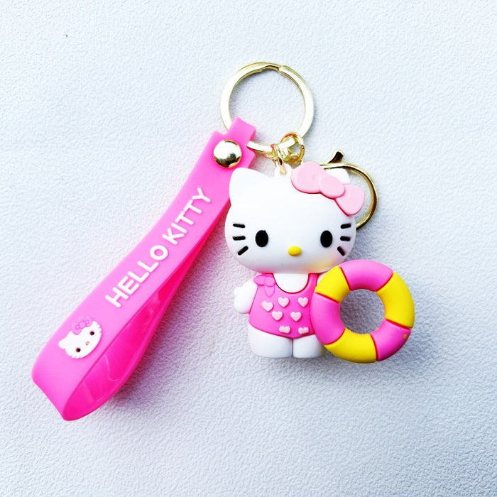 Wholesale PVC Cartoon Doll Keychain JDC-KC-WuYi269