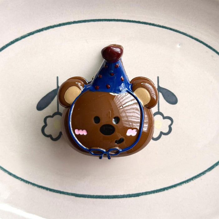 Wholesale Hat Bear Cute Curly Hair Catching Shark Catching Hair