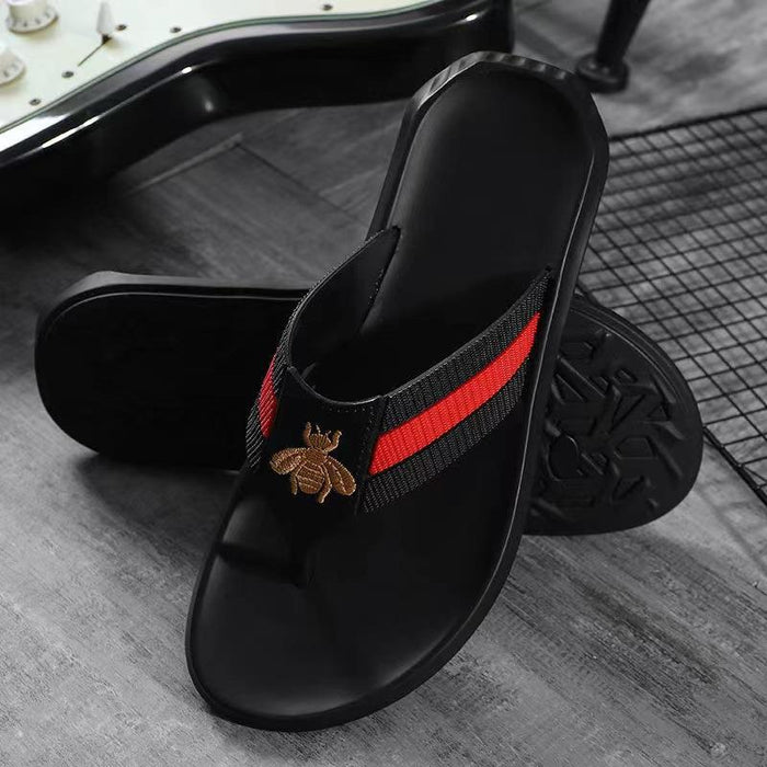 Wholesale PVC Men's Thick Sole Slippers JDC-SP-JiuYi001