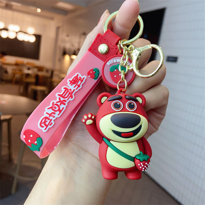 Wholesale PVC Cartoon Cute Doll Keychain JDC-KC-Yid018