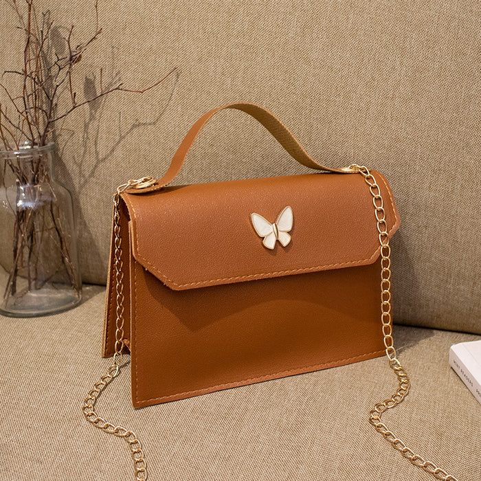 Wholesale Bag New Women's Simple Hand-held Small Square Bag Versatile Shoulder Bag Women's Crossbody Small Bag JDC-SD-XJ006