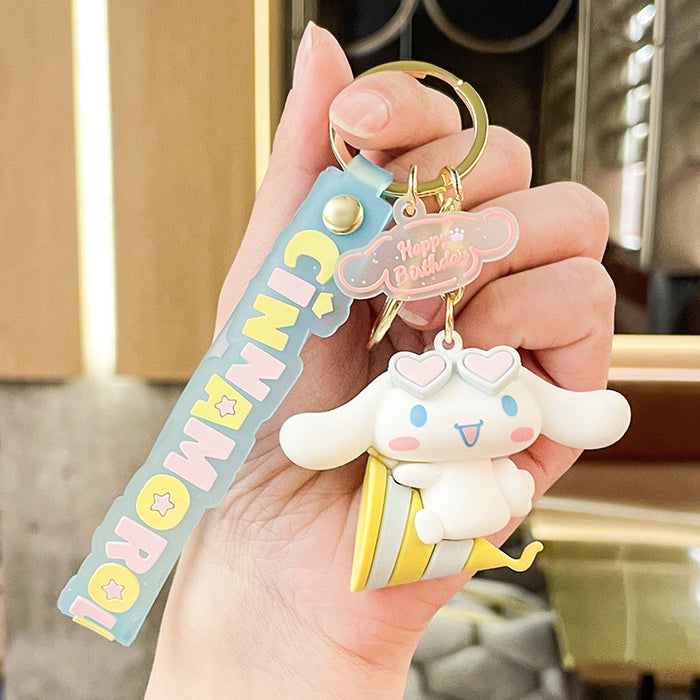 Wholesale Silicone Cartoon Doll Keychain JDC-KC-Benxin013