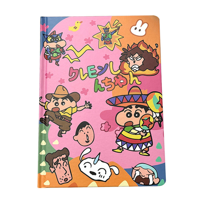 Wholesale 5pcs Cartoon Hand Ledger Cute Animation Journal Color Page Notepad