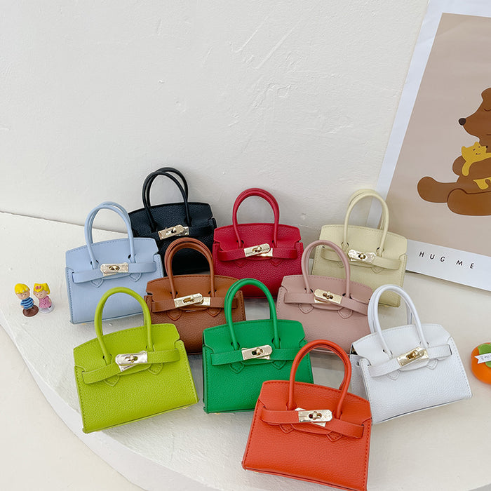 Wholesale PU New Candy Color Mini Birkin Bag  JDC-SD-YuanDuo013