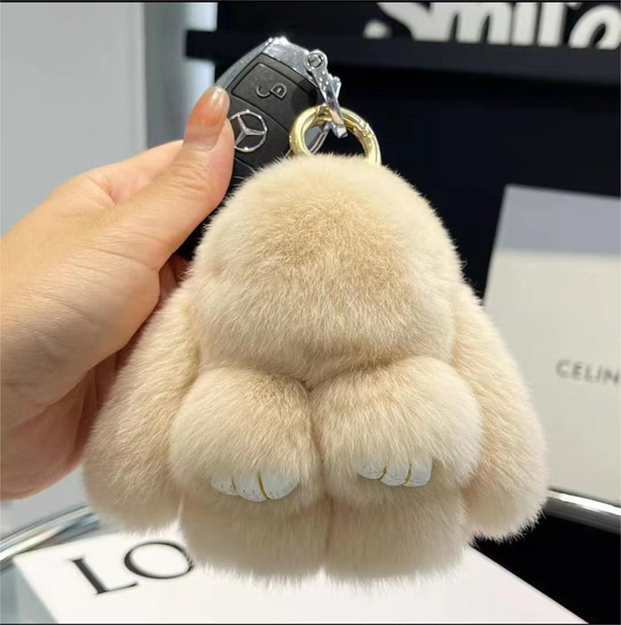 Wholesale  Fur Plush  Key Chain Pendant Plush Doll Bunny Bag Pendant Plush Doll