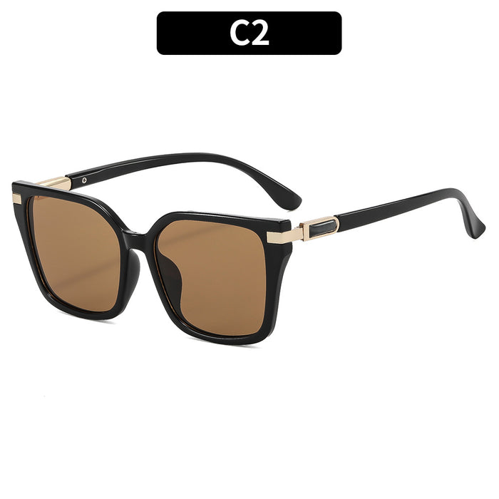 Wholesale Retro Square Frame Sunglasses UV400 Sun Protection for Women Men Trendy Chic Fashion Accessory
