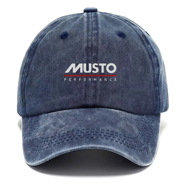 Wholesale Vintage Letter Print Baseball Cap Washed Distressed Curved Brim Summer Casual Fashion Accessory
