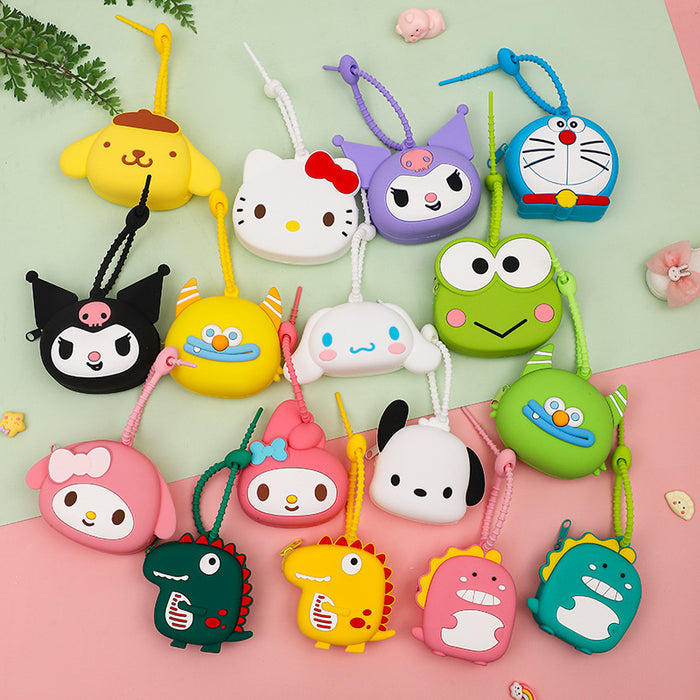 Wholesale Silicone Cartoon Doll Keychain JDC-KC-MingT151