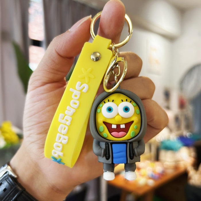 Wholesale PVC Cartoon Doll Keychain JDC-KC-WuYi080