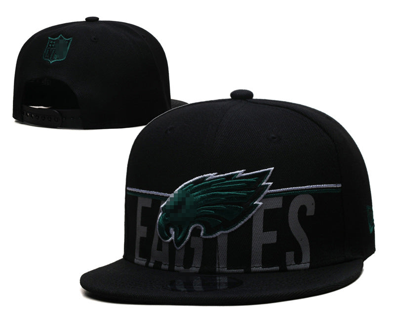 Wholesale Rugby cap for men and women,  hip-hop embroidered flat-brimmed hat,  outdoor sun protection hat