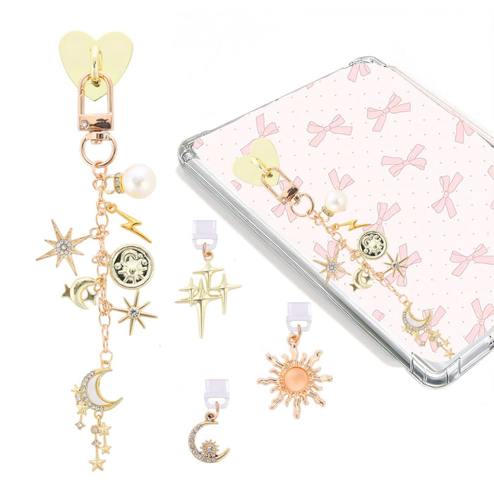 Wholesale Valentine' s Day pendant,  bow,  phone dust plug,  heart-shaped stand