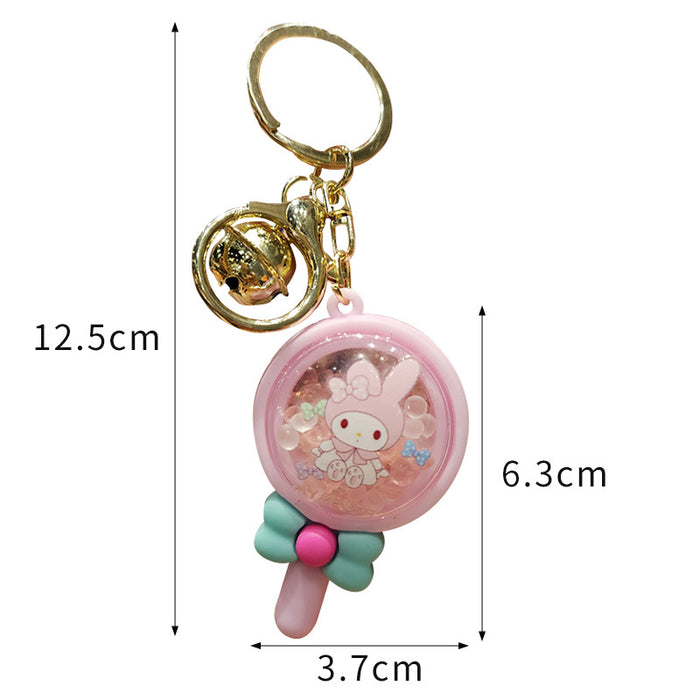 Wholesale Cartoon Bell Aromatherapy Silicone Keychain JDC-KC-YiZhuo005