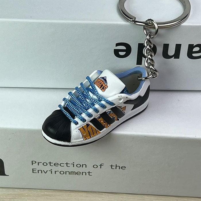 Wholesale PVC Mini Board Shoe Keychain (F) JDC-KC-XingS011