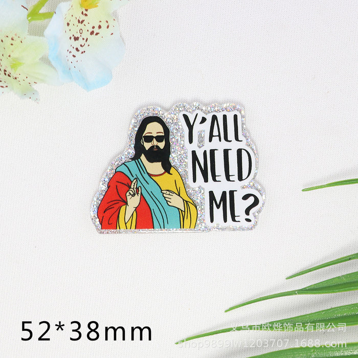 Wholesale Cartoon Organ Acrylic Pin DIY Patch Accessories JDC-FK-OuYie010