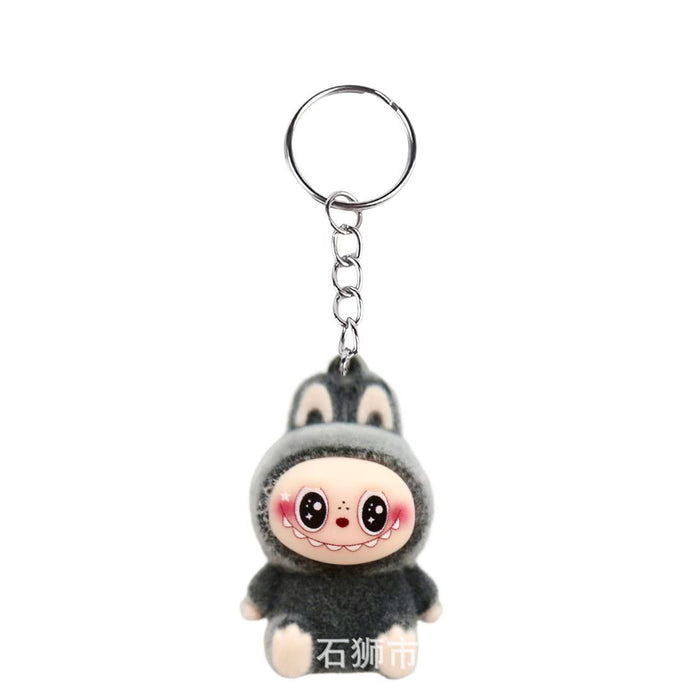 Wholesale 30pcs Flocking cute pendant keychain bag ornament creative plush gift