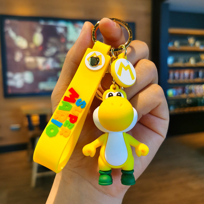 Wholesale Cartoon Doll Rubber Keychain JDC-KC-Tingm026