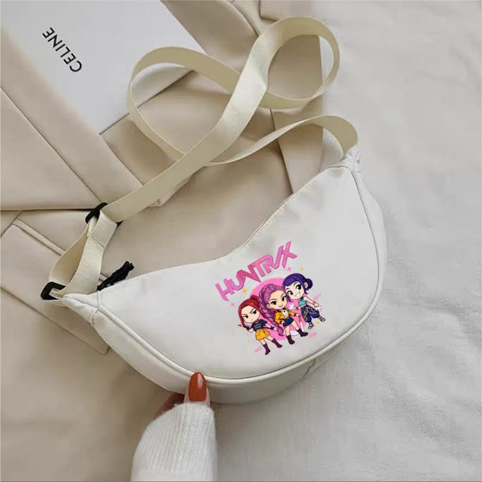 Wholesale Cartoon print lightweight simple nylon crossbody bag Shoulder Bags