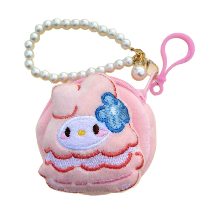 Wholesale Plush Anime Cartoon Round Coin Purse with Bead Chain