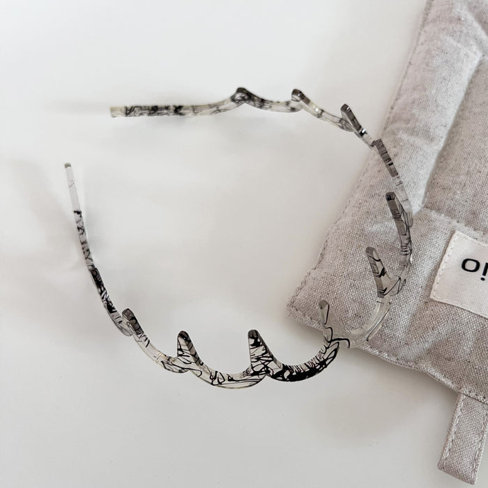 Wholesale Toothed Wave Hair Hoop New Simple Retro Headband Wash Face Anti slip Pressure Hair Clip Hair Accessories