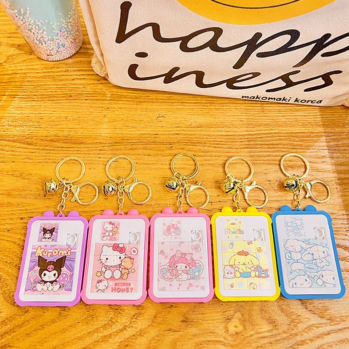 Wholesale Cartoon Handheld Jigsaw Puzzle Game Keychain JDC-KC-KuM013