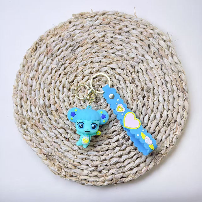 Wholesale Cute Cartoon 3D Keychain Pendant PVC Bag Charm Backpack Accessory Party Gift