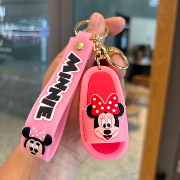 Wholesale Cartoon Silicone Anime Keychain JDC-KC-PengYu043