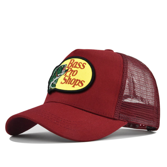 Wholesale Embroidered baseball cap peaked cap curved brim sun hat