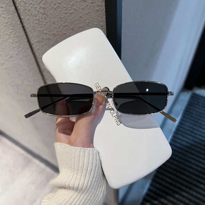 Wholesale Retro sunglasses, trendy polarized sunglasses, driving personality, small frame square glasses