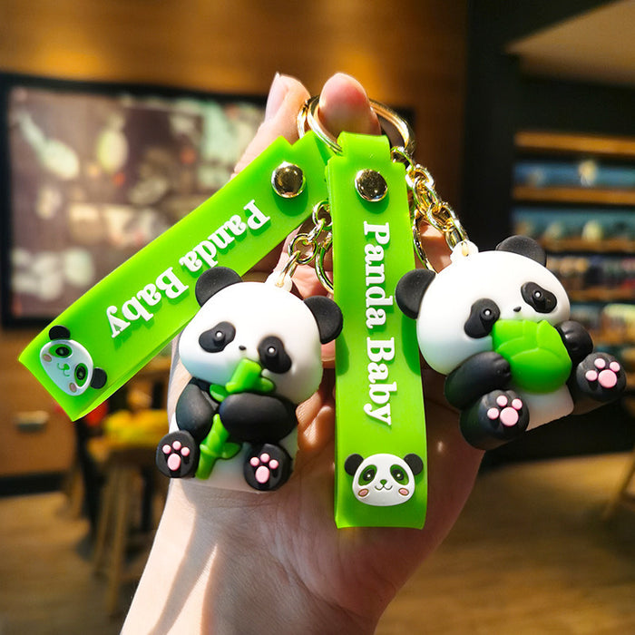 Wholesale Cartoon Doll Silicone Keychain JDC-KC-Tingm262