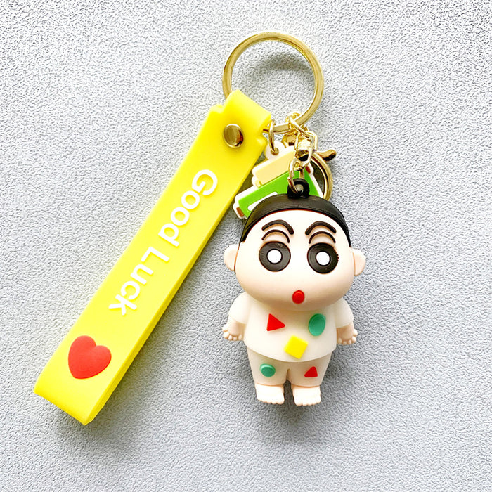 Wholesale PVC Cartoon Doll Keychain JDC-KC-WuYi207