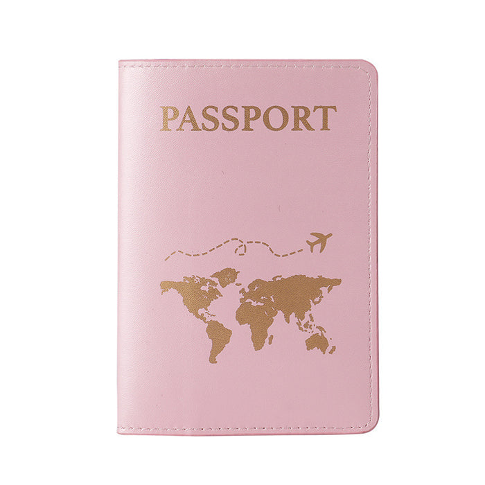 Wholesale Urban Simplicity Landscape PVC Passport Holder Green Boutique Travel Accessory MOQ≥3