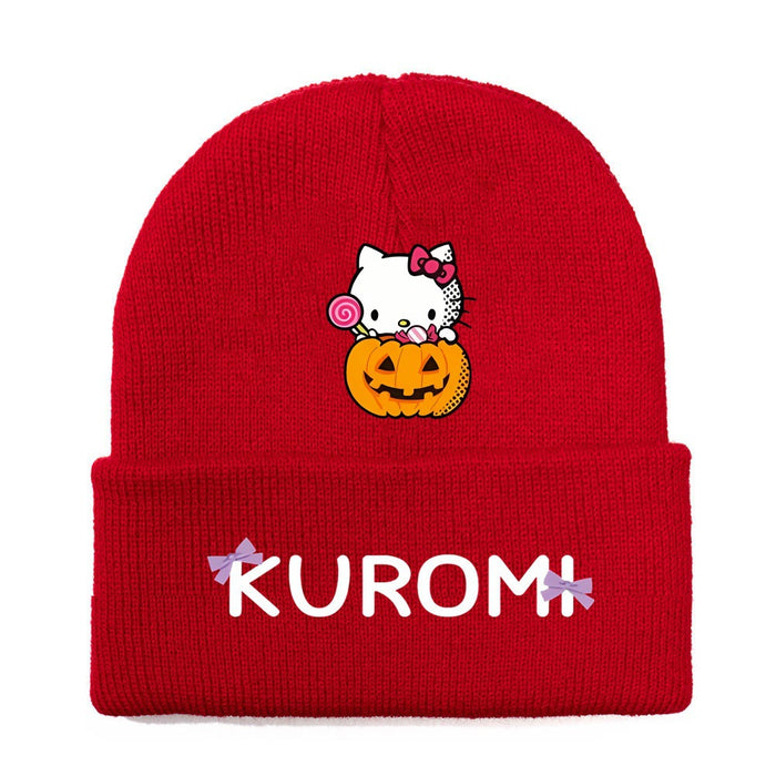 Wholesale Student Cartoon Cute Printed Woolen Hat JDC-FH-Jiar002