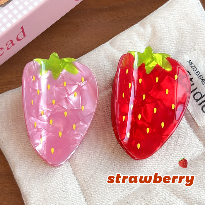 Wholesale Strawberry Design Hair Claw Clip Fashion Hair Accessory