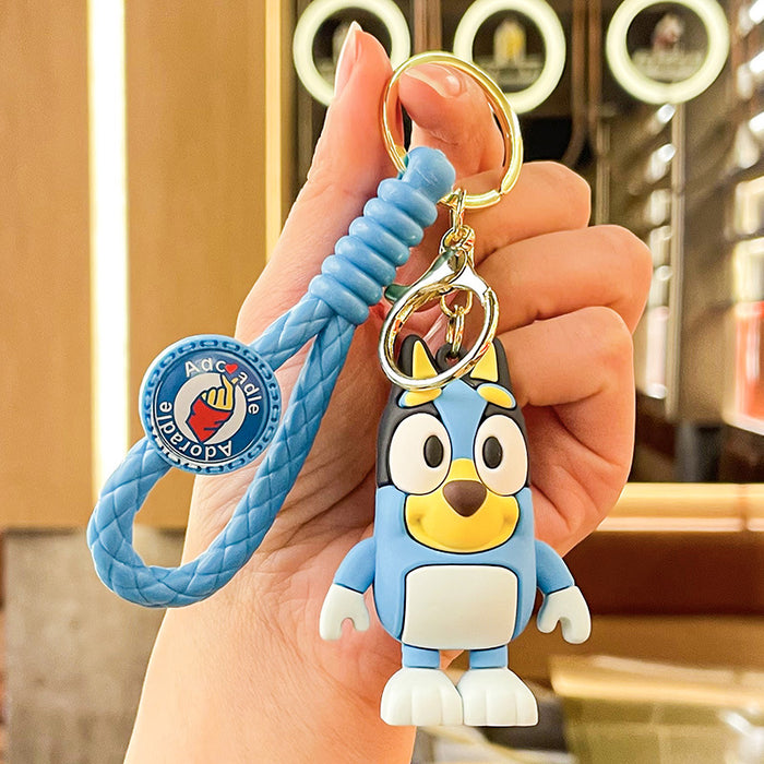 Wholesale Silicone Cartoon Doll Keychain JDC-KC-Benxin025