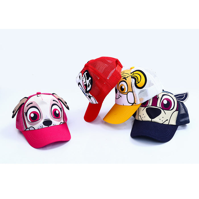 Wholesale Dog Ears Cartoon Sunscreen Breathable Children's Cotton Baseball Cap JDC-FH-XinKuan001