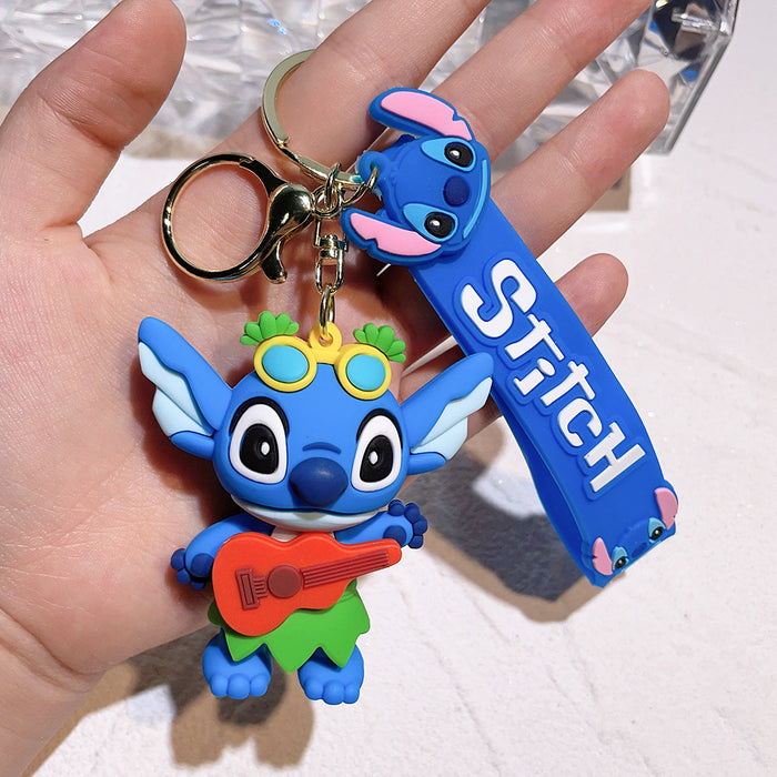 Wholesale Cartoon Silicone Doll Keychain JDC-KC-QiChao012