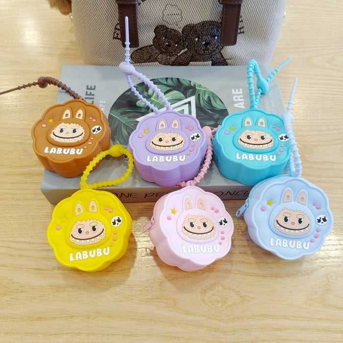 Wholesale Silicone Bag Cute Portable Coin Purse Children' s Mini Storage Bag Doll Machine Small Gift