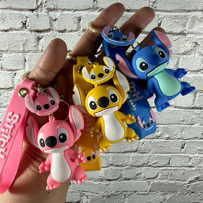 Wholesale PVC Cartoon Doll Keychain JDC-KC-XingS020