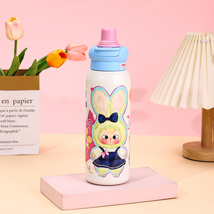 Wholesale Cartoon cute monster rusty steel cartoon drinking water cup