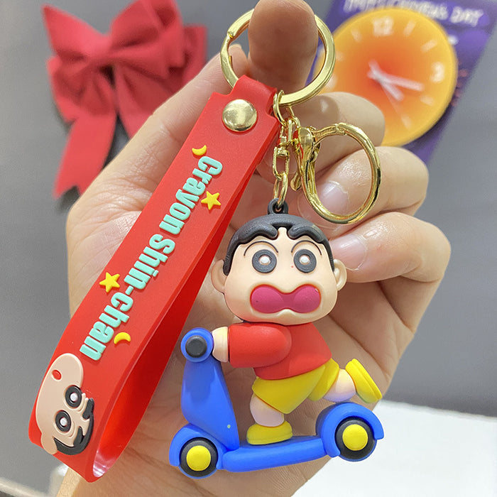 Wholesale PVC Cartoon Doll Keychain JDC-KC-WuYi130